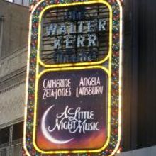Photo Coverage: A LITTLE NIGHT MUSIC Marquee Unveiled at The Walter Kerr